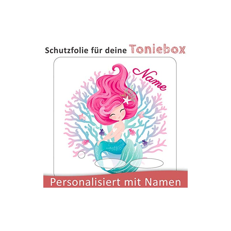 Coverlounge® Protective film suitable for the Toniebox with name, Little