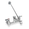 Phivan Commercial Mop Sink Faucet with Vacuum Breaker, Wall Mount