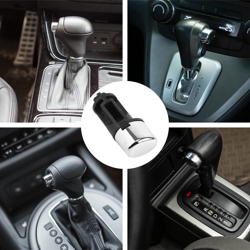 Aramox Shifter Knob Button, Gear Shift Knob Button Replacement, 54132-S84-A81ZA
