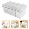 LABRIMP Cable Storage Organizer Box Transparent Dustproof and Moisture Multi