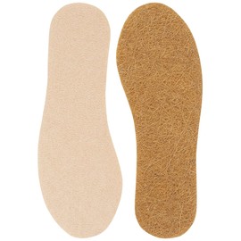 Coconut Shoe Insoles Insoles Terry Cotton 36-49 30515 Brown White 41