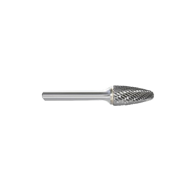 Carbide Bur, Tree, 1/4 in, 1/4 Shank