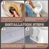 2-Pack Extra Thick Toilet Wax Ring Replacement Kit with 304