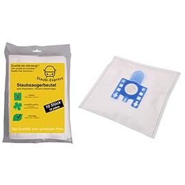 20 Stück Staubsaugerbeutel kompatibel mit Miele S5 Galaxy I Miele S5 Galaxy Ariel Staubsauger I mit Mikrofilter I verbesserter Adapter aus Kunststoff