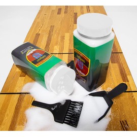 YDDS Shuffleboard Sand - Shuffleboard Wax with Mini Dustpan and Mini Brush, 2 Cans(2×14 oz)