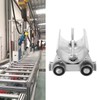 Stainless Steel Track Roller Wheel Trolley 24mm Pulley Diameter Cable