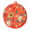 Tortilla Warmer Pouch 11.8 Inch Insulated Microwaveable Fabric Tortilla Keeper