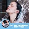 100 Pack Ear Covers for Shower, Ear Caps for Shower,