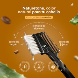 B Life Naturetone Tinte Permanente Sin Amoníaco | Rubio Natural 7.0 | con Aceite de Argán y Jojoba | Suave para el Cuero Cabelludo