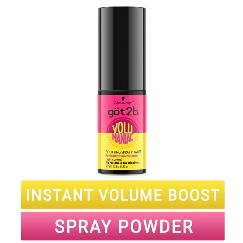 Got2b Volumaniac Spray Powder, 0.28 oz Ounce