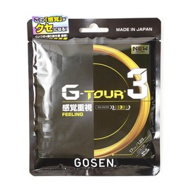 GOSEN G-TOUR3 Hard Tennis String 17GA (1.23mm) SY TSGT31-SY