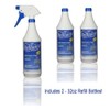Brilliante Crystal Chandelier Cleaner - Manual Sprayer 32oz Environmentally Safe,