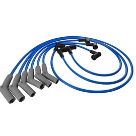 Cables de bujía de alto rendimiento compatibles con Ford Mustang Base 3.8L 2001-2004 3.9L 2004