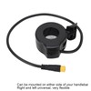 equlup 130X Thumb Throttle, 3Pin Speed Control Accessories Plastic Finger