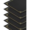 GNL 50 Packs Black Certificate Holders - Diploma Holders, Certificate