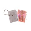 2Pcs Lipstick Case with Keychain, Transparent Mini Makeup Bag Pouch