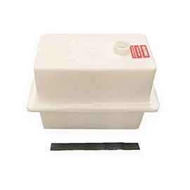 A.A Vented Battery Box for RV, Camper, Marine, Boat with Foam Strip Vapor Barrier (Top Vent)
