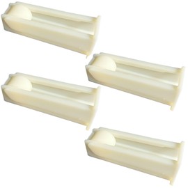 4 Pcs Silicone Tubing Clamps, Plastic Hose Clamp Tube Clip Pipe Hose Adjustable Flows for Control Wine Bottles Hose Shut Off Clamp.