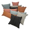 Trade AM Ox Bay Orange Solid Organic Cotton Pillow Cover