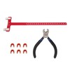 Bow String Nocking Points Pliers Set T Ruler Nocking Buckle