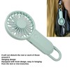 Handheld Fan USB Rechargeable Hand Fan Silent Operation Easy Hanging