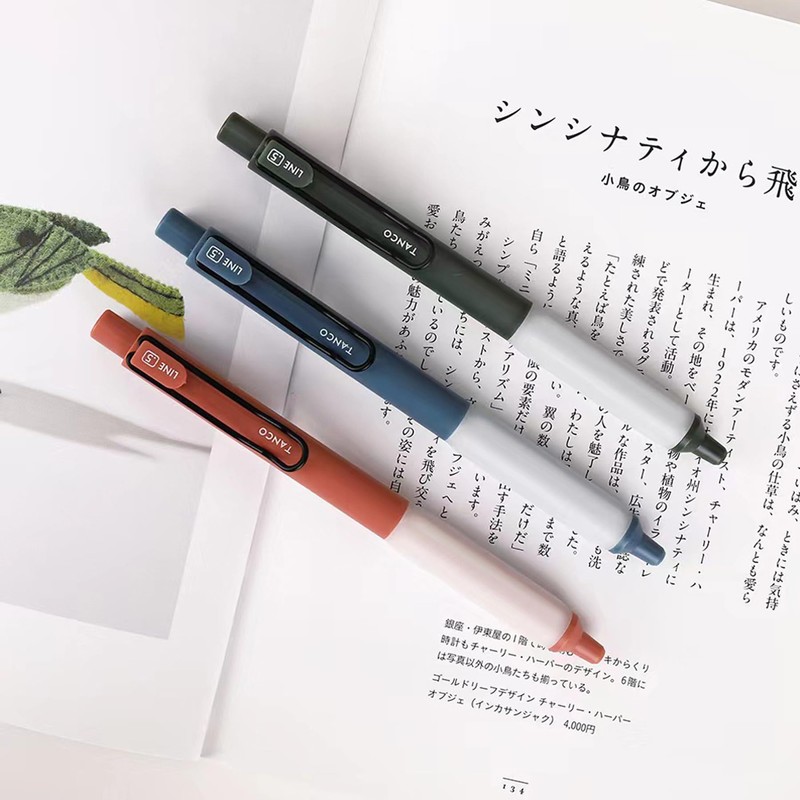 HeTaoCat Retractable Gel Pens, 0.5mm Fine Point, Quick Drying, Writing