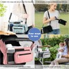 KLERICER Baby Stroller Organizer, Universal Stroller Organizer with Detachable Phone