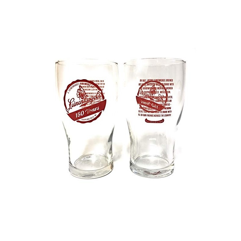 Leinenkugel's 150th Anniversary - 16 Ounce Glass - Set of