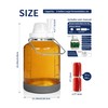 Daitouge 5 Gallon Glass Large Fermentation Jars, Wide Mouth Mason
