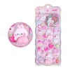 Akkerds Cute Fluffy Soft Stickers 3D Rabbit Marshmallow Stickers are