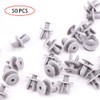 50Pcs Plastic Rivets Clips Bumper Trim Panel Lining Clips for