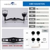 HEIGHTEN 120mm Bait Reel Handle Compatible with Shimano Daiwa Abu