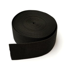 Afrikiko AFRIKICO Djembe Strap (No Buckle, Black Black)