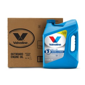 Valvoline 2-Cycle Marine TCW-3 Motor Oil 1 GA, Case of 3