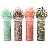 Wilton Traditional Mix Holiday Sprinkles Mega Set of 4, 19.3