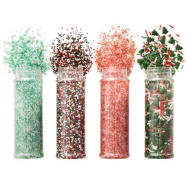 Wilton Traditional Mix Holiday Sprinkles Mega Set of 4, 19.3 oz