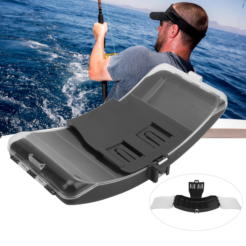 Portable Waist Fishing Box Plastic Fishing Tackle Bait Lure Hook