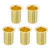 sourcing map 5Pcs Fit for 9mm(3/8") Tube ID Brass Compression