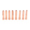 55 Pcs Set TIG Welding Consumables Ceramic Nozzle Heat Resistant