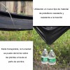 Lawuto Maya Sombra Negra 70% Malla Sombra 4.5x10metros Mallasombras