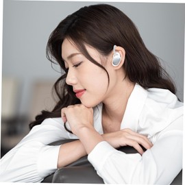 LALAFINA 2pcs Lost Earphone Hooks for Durable Clips to Prevent Loss During Sports Activities Transparent Design for Comfort and Style