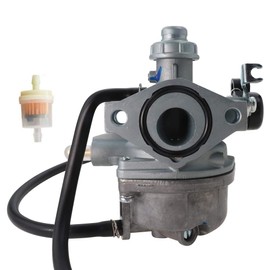 CRF110F Carburetor Carb for Honda CRF110F 2013-2018, Carb Replacement of OEM 16100-KYK-912 (1 Pack + 1 Fuel Filter)