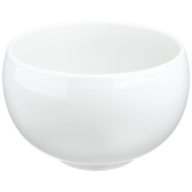 Hasamiyaki Monotone Bowl, Diameter 15.5cm, White, 67594