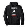 Reindeer Flight Instructor Santa Aviator Xmas Flying Costume Pullover Hoodie