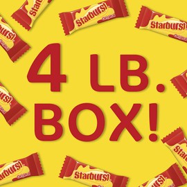 STARBURST Fun Size Chewy Candy Bulk Pack - Bulk Candy Individually Wrapped, 4 Pound Box (304 Pieces)