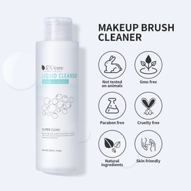 DUcare Makeup Brush Cleaner Shampoo Soap Solid Brush Cleaning Mat Removes Cosmetic Color Brush Cleaner Pad for Cleaning Makeup Sponges Brushes