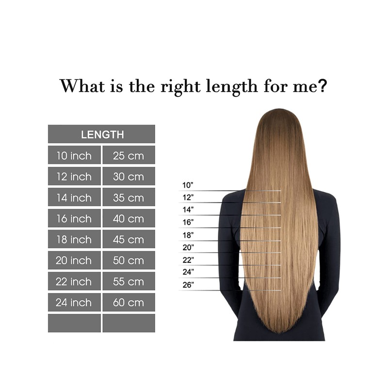 XUANHEFA Human Hair Ring Loop Hair Tip Extensions Remy Hair