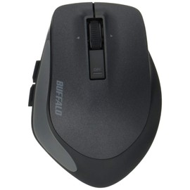 Buffalo BUFFALO Bluetooth BlueLED Premium Fit Mouse Medium Black BSMBB505MBK