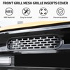 SQQP Front Grill Mesh Grille Inserts Cover Frame Trims Kit