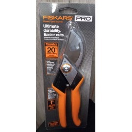 Fiskars *NEW* Fiskars Pro 1" Cut High Carbon Blade And Aluminum Handle Pruner (394951)